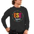 Matching ESE Squad First Last Day Team Teacher Student Tribe Men's Long Sleeve T-Shirt, trending gift