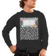 Matching Group Halloween Teacher Composition Book Notebook Men's Long Sleeve T-Shirt, trending gift
