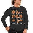 Maths Day Costume Idea Kids Teachers Pizza Slice Fraction Men's Long Sleeve T-Shirt, trending gift
