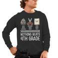 Nothing Beats 4th Grade Back To School Kids Teachers Men's Long Sleeve T-Shirt, trending gift