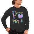 P Is For Pre-K Preschool Teacher Tie Dye Back To School Men's Long Sleeve T-Shirt, trending gift P Is For Pre-K Preschool Teacher Tie Dye Back To School Men's Long Sleeve T-Shirt, trending gift