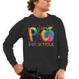 P Is For Preschool Tie Dye Back To School Teacher Men Women Girls Kids Men's Long Sleeve T-Shirt, trending gift