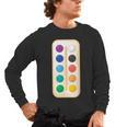 Paint Palette ArtSet Halloween Costume For Teachers Students For Men Women Kids Men's Long Sleeve T-Shirt, trending gift