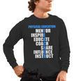 PE Physical Education Teacher For PE Teacher Men's Long Sleeve T-Shirt, trending gift PE Physical Education Teacher For PE Teacher Men's Long Sleeve T-Shirt, trending gift