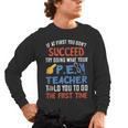 PE Teacher Succeed Sport Teacher School Fitness Gym Class Men Women Men's Long Sleeve T-Shirt, trending gift PE Teacher Succeed Sport Teacher School Fitness Gym Class Men Women Men's Long Sleeve T-Shirt, trending gift