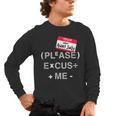PEMDAS Math Teacher Halloween Costume Men's Long Sleeve T-Shirt, trending gift