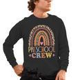 Preschool Crew Cute Leopard Rainbow Back To School Teachers Men's Long Sleeve T-Shirt, trending gift Preschool Crew Cute Leopard Rainbow Back To School Teachers Men's Long Sleeve T-Shirt, trending gift