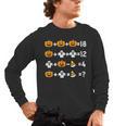 Pumpkin Ghost Equation Math Teacher Halloween Costume Men's Long Sleeve T-Shirt, trending gift Pumpkin Ghost Equation Math Teacher Halloween Costume Men's Long Sleeve T-Shirt, trending gift