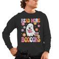 Read More Books Groovy Halloween Teacher Women Men's Long Sleeve T-Shirt, trending gift Read More Books Groovy Halloween Teacher Women Men's Long Sleeve T-Shirt, trending gift