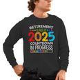 Retirement Class Of 2025 Teacher Countdown Loading Teacher Men's Long Sleeve T-Shirt, trending gift Retirement Class Of 2025 Teacher Countdown Loading Teacher Men's Long Sleeve T-Shirt, trending gift