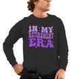 In My Retirement Era Groovy Retired Teacher 2025 Women Men's Long Sleeve T-Shirt, trending gift