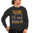 Science Physicist Chemist Teacher Vintage Men's Long Sleeve T-Shirt, trending gift
