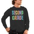 Second Grade Team Heart Teacher Student Back To School Girls Men's Long Sleeve T-Shirt, trending gift