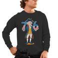 Six Seven 6 7 7 6 George Washington Teacher American Men's Long Sleeve T-Shirt, trending gift