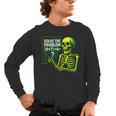 Solve The Problem Skeleton Teacher Halloween Math Six Seven Men's Long Sleeve T-Shirt, trending gift Solve The Problem Skeleton Teacher Halloween Math Six Seven Men's Long Sleeve T-Shirt, trending gift
