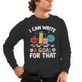 Special Education i Can Write a Goal For That Sped Teacher Men's Long Sleeve T-Shirt, trending gift Special Education i Can Write a Goal For That Sped Teacher Men's Long Sleeve T-Shirt, trending gift