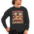 My Student Are Smart Cookies Pjs Christmas Xmas Teacher Men's Long Sleeve T-Shirt, trending gift