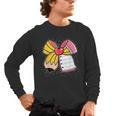 Student Teacher Coquette Bow Pencil Back To School First Day Men's Long Sleeve T-Shirt, trending gift Student Teacher Coquette Bow Pencil Back To School First Day Men's Long Sleeve T-Shirt, trending gift