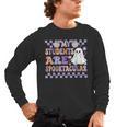My Students Are Spooktacular Teacher Halloween Vibes Men's Long Sleeve T-Shirt, trending gift