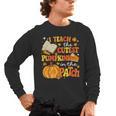 I Teach The Coolest Pumpkins In The Patch Teacher Halloween Men's Long Sleeve T-Shirt, trending gift I Teach The Coolest Pumpkins In The Patch Teacher Halloween Men's Long Sleeve T-Shirt, trending gift