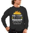 Being a Teacher Is Easy Everything Is On Fire T-Shirt For Men Women Kids Men's Long Sleeve T-Shirt, trending gift Being a Teacher Is Easy Everything Is On Fire T-Shirt For Men Women Kids Men's Long Sleeve T-Shirt, trending gift