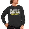 Teacher Educational Superhero School Teachers Men's Long Sleeve T-Shirt, trending gift Teacher Educational Superhero School Teachers Men's Long Sleeve T-Shirt, trending gift