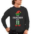 The Teacher Elf Family Matching Group Idea Christmas Men's Long Sleeve T-Shirt, trending gift The Teacher Elf Family Matching Group Idea Christmas Men's Long Sleeve T-Shirt, trending gift