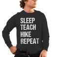 Teacher Hiking Shirt Teaching Hiker T Shirt Men's Long Sleeve T-Shirt, trending gift Teacher Hiking Shirt Teaching Hiker T Shirt Men's Long Sleeve T-Shirt, trending gift