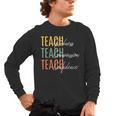 Teacher Kindness Compassion Confidence Teaching Men's Long Sleeve T-Shirt, trending gift Teacher Kindness Compassion Confidence Teaching Men's Long Sleeve T-Shirt, trending gift