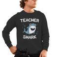 Teacher Shark Teaching Back To School Kindergarten Men's Long Sleeve T-Shirt, trending gift Teacher Shark Teaching Back To School Kindergarten Men's Long Sleeve T-Shirt, trending gift