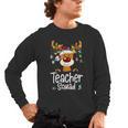 Teacher Squad Red Plaid Rudolph Reindeer Christmas Men's Long Sleeve T-Shirt, trending gift Teacher Squad Red Plaid Rudolph Reindeer Christmas Men's Long Sleeve T-Shirt, trending gift