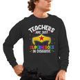 Teachers Are Just Superheroes In Disguise School Women Men Men's Long Sleeve T-Shirt, trending gift Teachers Are Just Superheroes In Disguise School Women Men Men's Long Sleeve T-Shirt, trending gift