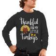 Teachers Thanksgiving Thankful For My Little Turkeys Men's Long Sleeve T-Shirt, trending gift Teachers Thanksgiving Thankful For My Little Turkeys Men's Long Sleeve T-Shirt, trending gift