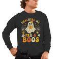 Teaching My Pre-K Boos Crew Teachers Halloween Ghost Men's Long Sleeve T-Shirt, trending gift Teaching My Pre-K Boos Crew Teachers Halloween Ghost Men's Long Sleeve T-Shirt, trending gift