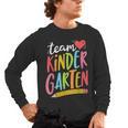 Team Kindergarten Teacher Student Back To School Men's Long Sleeve T-Shirt, trending gift Team Kindergarten Teacher Student Back To School Men's Long Sleeve T-Shirt, trending gift