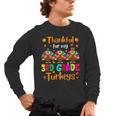 Thankful For My 3rd Grade Turkeys Thanksgiving Teacher Kids Men's Long Sleeve T-Shirt, trending gift Thankful For My 3rd Grade Turkeys Thanksgiving Teacher Kids Men's Long Sleeve T-Shirt, trending gift