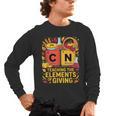 Thanksgiving 67 Meme Science Teacher Periodic Table Women Men's Long Sleeve T-Shirt, trending gift
