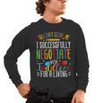 Toddler Negotiator Preschool Teacher Humor Babysitters Men's Long Sleeve T-Shirt, trending gift