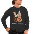 History Teacher Love Autumn Fall Gnome For Teachers For Men Women Men's Long Sleeve T-Shirt, trending gift