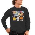 Trick Or Teach Cute Halloween Teacher Men's Long Sleeve T-Shirt, trending gift