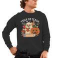 Trick Or Teach Retro Halloween Teacher Women Men Costume Men's Long Sleeve T-Shirt, trending gift Trick Or Teach Retro Halloween Teacher Women Men Costume Men's Long Sleeve T-Shirt, trending gift