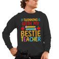 Twinning With My Bestie Teacher Boy Spirit Week Twin Day Men's Long Sleeve T-Shirt, trending gift
