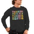 Twinning With My Teacher Bestie Twin Day Matching Teachers For Men Women Girls Kids Men's Long Sleeve T-Shirt, trending gift Twinning With My Teacher Bestie Twin Day Matching Teachers For Men Women Girls Kids Men's Long Sleeve T-Shirt, trending gift