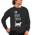 Un Deux Trois Cat Shirt French Teacher Men's Long Sleeve T-Shirt, trending gift Un Deux Trois Cat Shirt French Teacher Men's Long Sleeve T-Shirt, trending gift