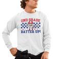 2nd Grade Batter Up Back To School Baseball Teacher Kids Men's Long Sleeve T-Shirt, trending gift