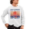 Take Chances Make Mistakes Get Messy Vintage Teacher Life Men's Long Sleeve T-Shirt, trending gift Take Chances Make Mistakes Get Messy Vintage Teacher Life Men's Long Sleeve T-Shirt, trending gift