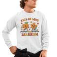 Fall In Love With Learning Teacher Student Autumn Pumpkin Men's Long Sleeve T-Shirt, trending gift Fall In Love With Learning Teacher Student Autumn Pumpkin Men's Long Sleeve T-Shirt, trending gift