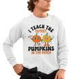 Halloween Teacher I Teach The Cutest Pumpkins In The Patch Men's Long Sleeve T-Shirt, trending gift