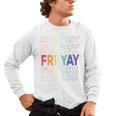 Happy Fri Yay Teacher Friday Saying Men's Long Sleeve T-Shirt, trending gift Happy Fri Yay Teacher Friday Saying Men's Long Sleeve T-Shirt, trending gift