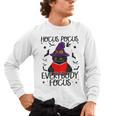 Hocus Pocus Everybody Focus Halloween Teacher For Men Women Men's Long Sleeve T-Shirt, trending gift Hocus Pocus Everybody Focus Halloween Teacher For Men Women Men's Long Sleeve T-Shirt, trending gift